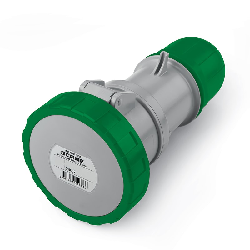 SCAME PARRE SPA - SCA318.32432 PRESA MOBILE 32A 2P+T 2H IP66/IP67/IP69