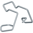 CABLOFIL - CAB646204 CAB - F02 316L CLIP FISSAGGIO COPERCHI