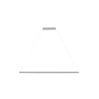 LINEA LIGHT-STILNOVO - SNV8450 TABLET SOSP.(XL) 45W B.CO RAGG