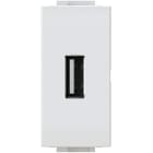 4 BOX SRL - 4BX4B.N.USB USB 2.1 Bticino Livinglight Bianca