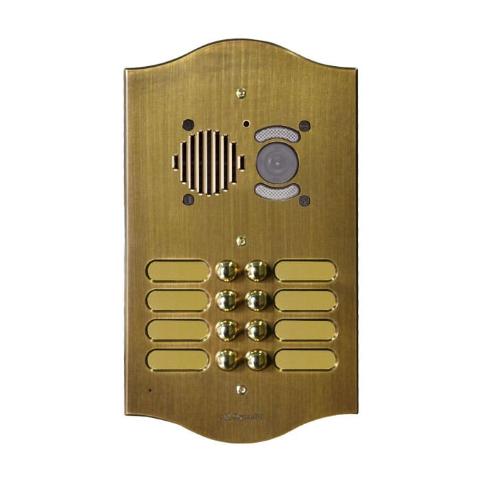 COMELIT GROUP SPA - COE3218/2/RI/B PULS. A/V BRONZATA SERIE ROMA PER GRUPPO