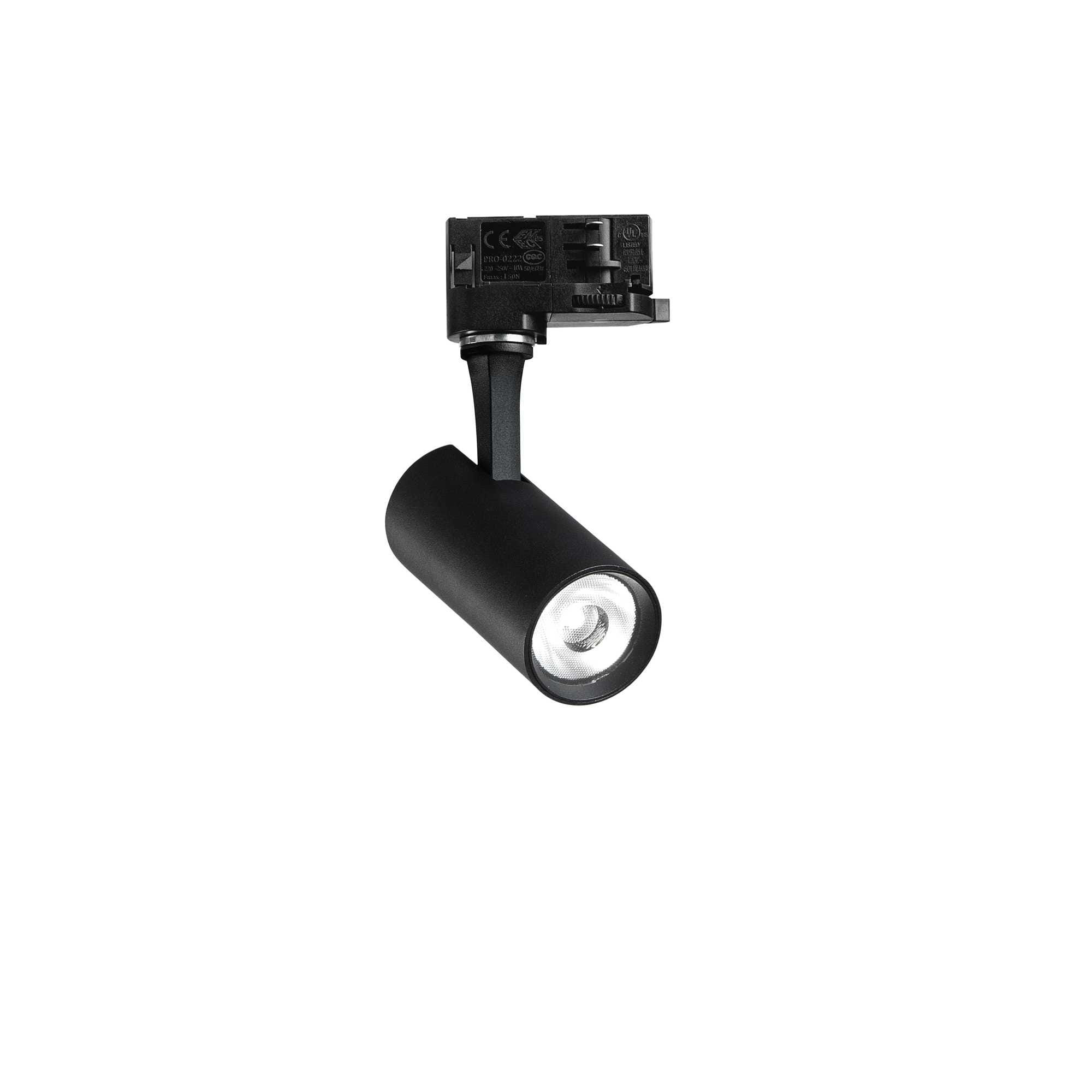 IDEAL LUX SRL - IUX322322 FOX TR 3-PHASE 08W CRI90 4000K ON-OFF BK