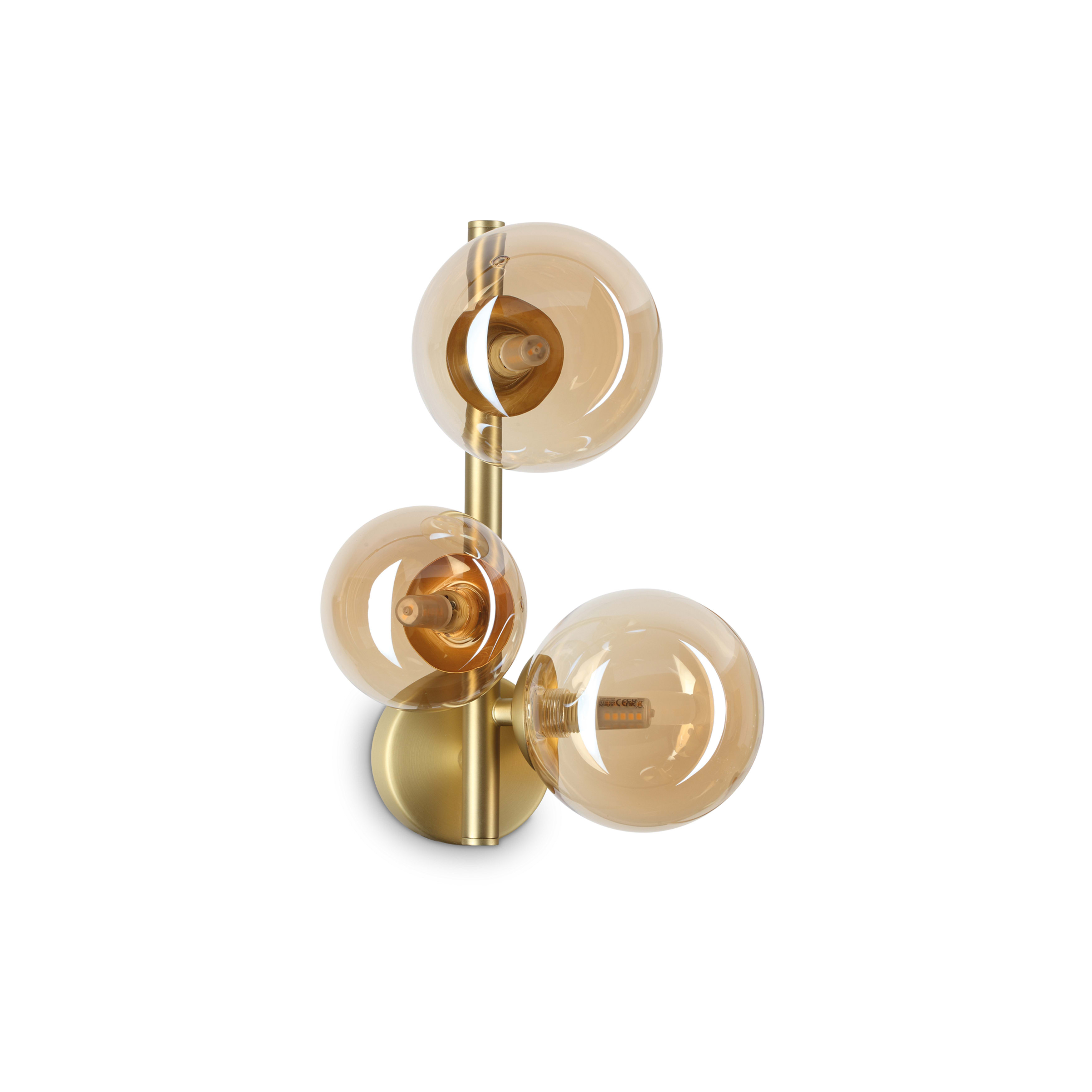 IDEAL LUX SRL - IUX322742 PERLAGE AP3 AMBRA