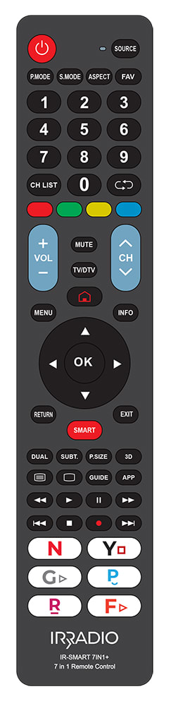 MELCHIONI SPA - MEM559535121 TELECOMANDO DEDICATO 7 IN 1 PER TV SAMSU
