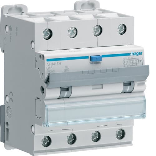 HAGER - HAGAFH475H DIFF MAGN 4P 300MA A HI 25A 6KA C 4M