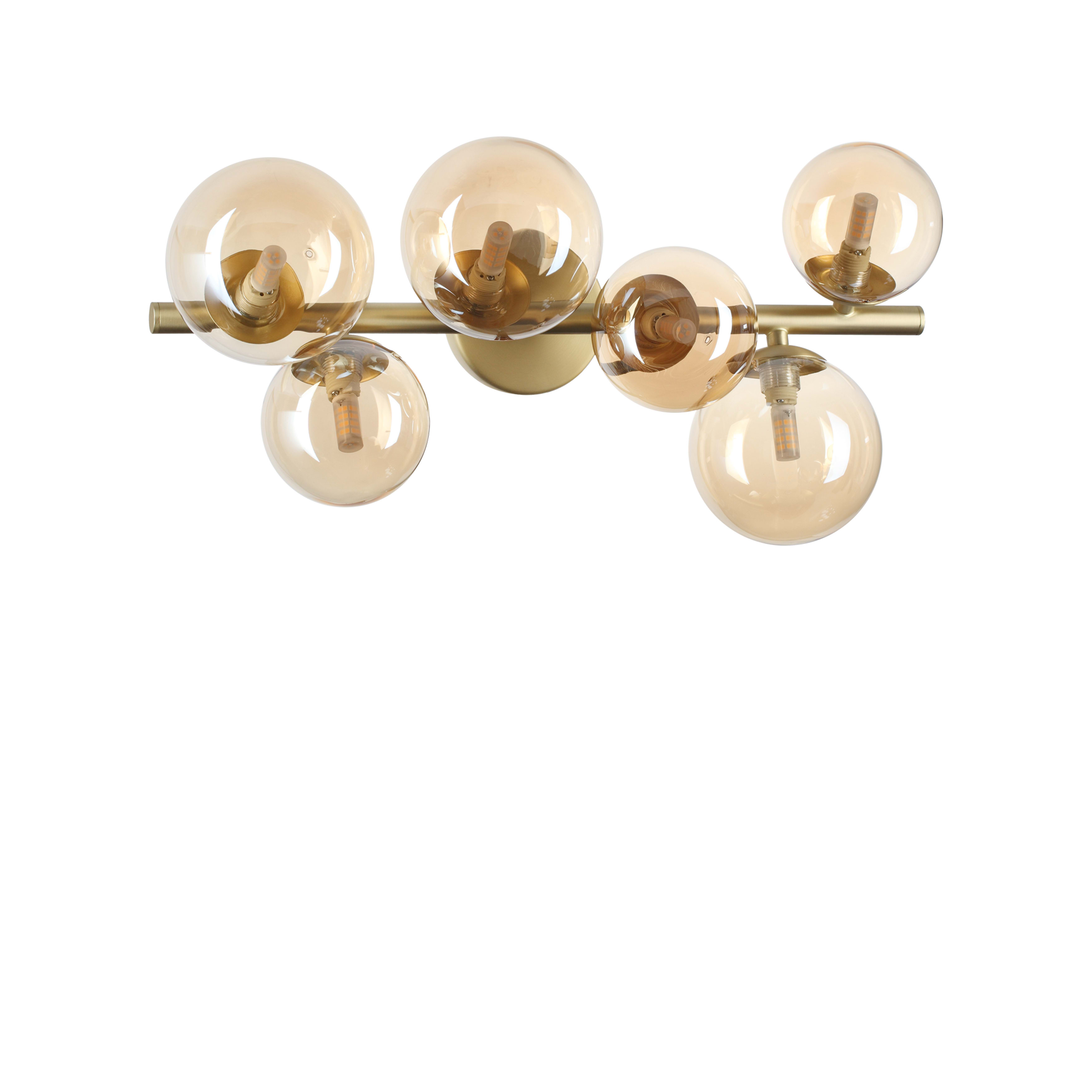 IDEAL LUX SRL - IUX327822 PERLAGE PL6 AMBRA