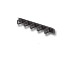 OEC SRL - OEC3300.0067.1 PASSA PERMUTE 1U 5 ANELLI PLASTICI NERO