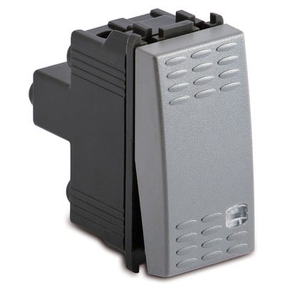 MASTER SRL - MST33013 STEEL DEVIATORE TASTO LUCE 1P 16AX