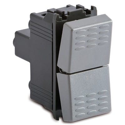 MASTER SRL - MST33021 STEEL PULS.DOPPIO 1P NO/NC+1P NO