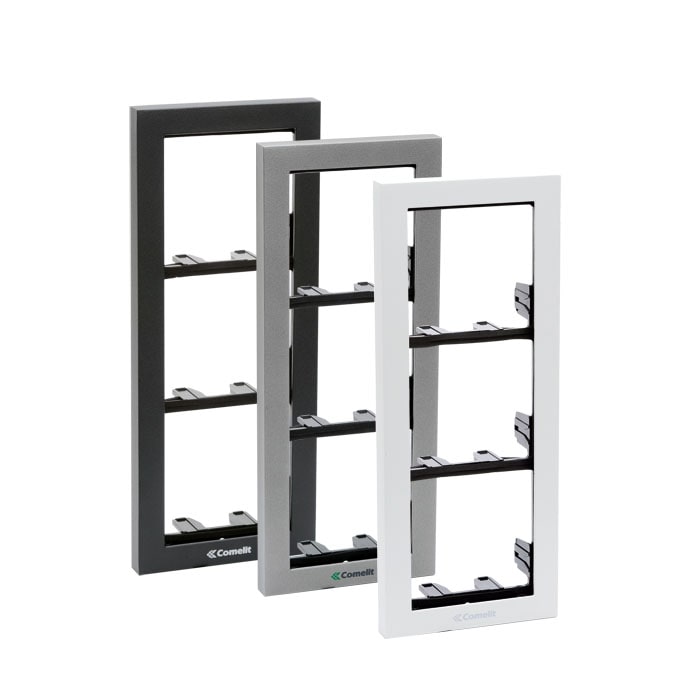 COMELIT GROUP SPA - COE3311/3A TELAIO 3 MODULI SERIE IKALL CON CORNICE