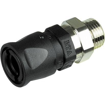 LEGRAND - LEG666776 LGP-RACCORDO DRITTO METAL D12 M16 NERO