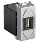 MASTER SRL - MST33214 STEEL ALIMENTATORE USB 5V 2.1A