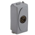 MASTER SRL - MST33255 STEEL PRESA TV 9,5MM PASS. FINALE