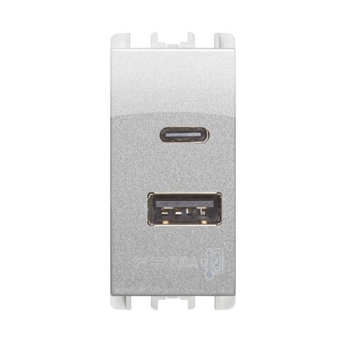 URMET SPA - UTD10331AL ALIMENTATORE 5V 3A 2X USB AL