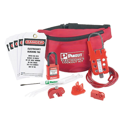 PANDUIT - PANPSL-PK-EA KIT DI LOCKOUT PER ELETTRICISTI: (1) CAC