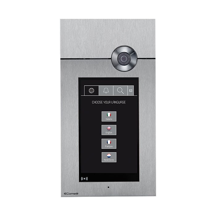 COMELIT GROUP SPA - COE3453S/A PULSANTIERA AUDIO/VIDEO INOX 316 TOUCH.