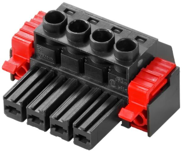 WEIDMULLER - WEI1930070000 BVZ 7.62HP/04/180F SN BK BX