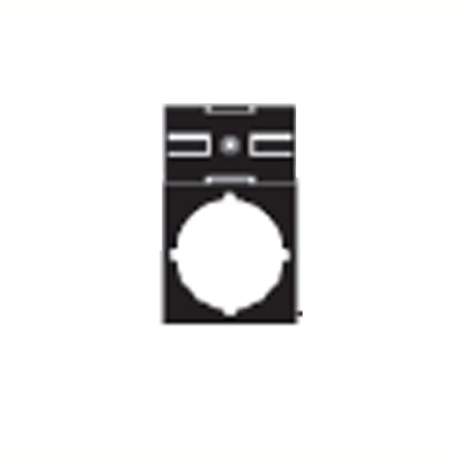CEMBRE SPA - CEM34602 PORTA-TAR.PTPSA-22 PULS.Ø=22 17X30 AD.NERO