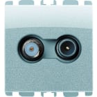 URMET SPA - UTD13405/2AL PRESA TV-SAT PAS DEM 5DB 1M AL