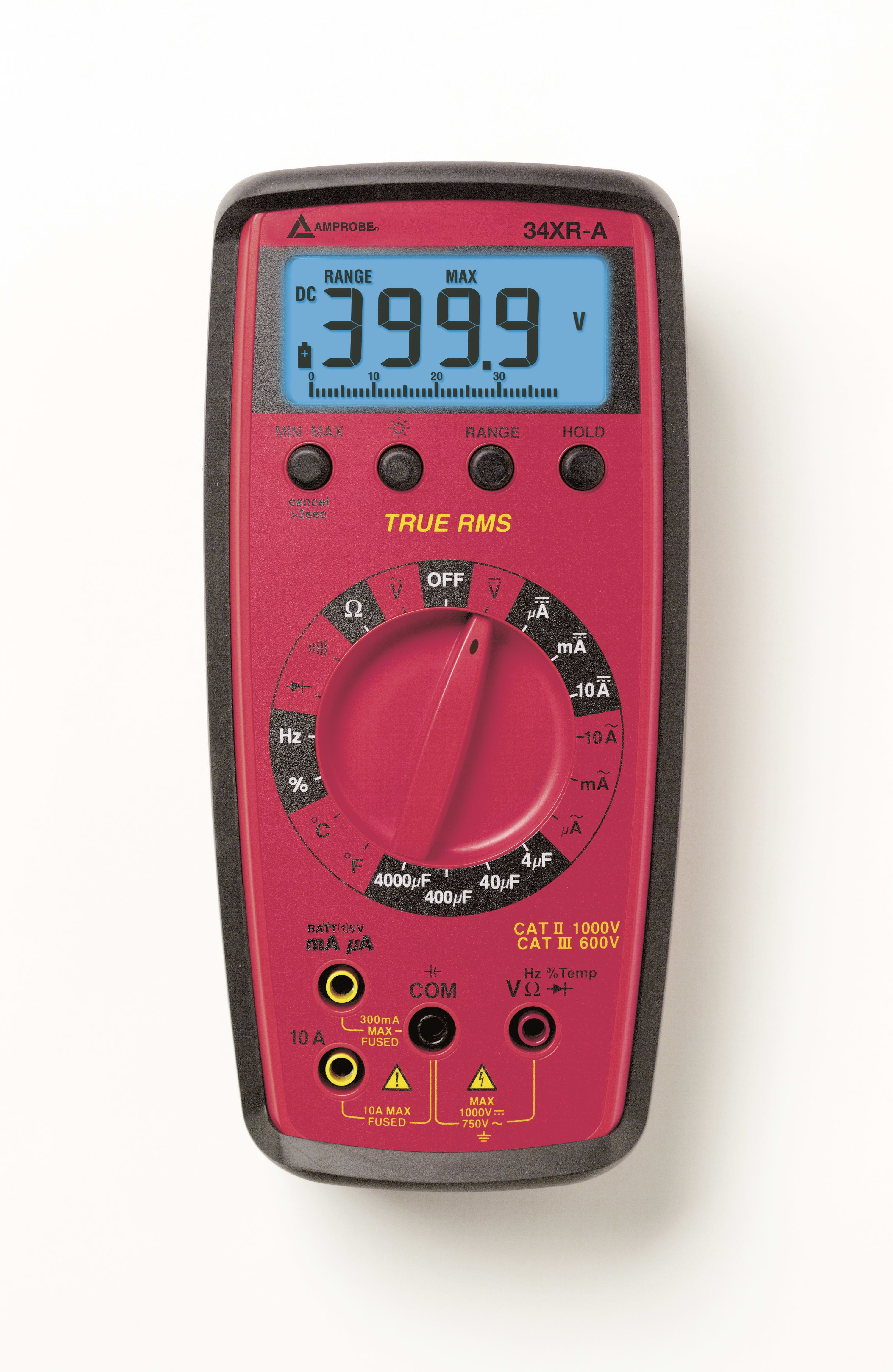 FLUKE ITALIA SRL - FLK2727795 34XR-A MULTIMETRO TRMS, TEMPERATURA