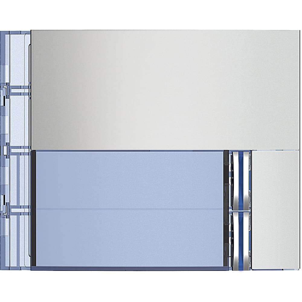 BTICINO - BTI352021 FRONTALE 2 PULSANTI ALLMETAL
