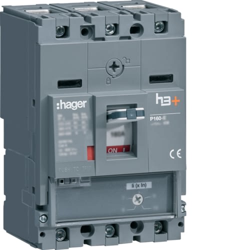 HAGER - HAGHMS125BC INT AUT H3+ P160 MAG 3P 125A 50KA