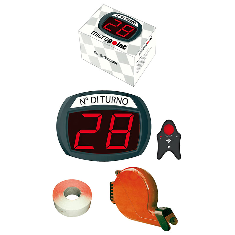 ELCART DISTRIBUTION - ERT352500500 KIT DISPLAY ELIMINA CODE 2 CIFRE