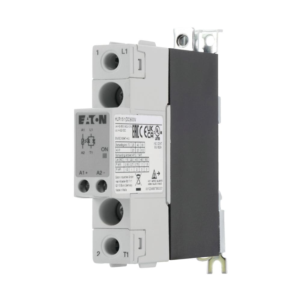 EATON - EAO360040 HLR15/1(DC)600V SSR 1P, 15A, 600V