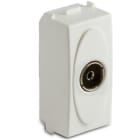 MASTER SRL - MST36254 MODO PRESA TV 9,5MM FINALE BIANCO
