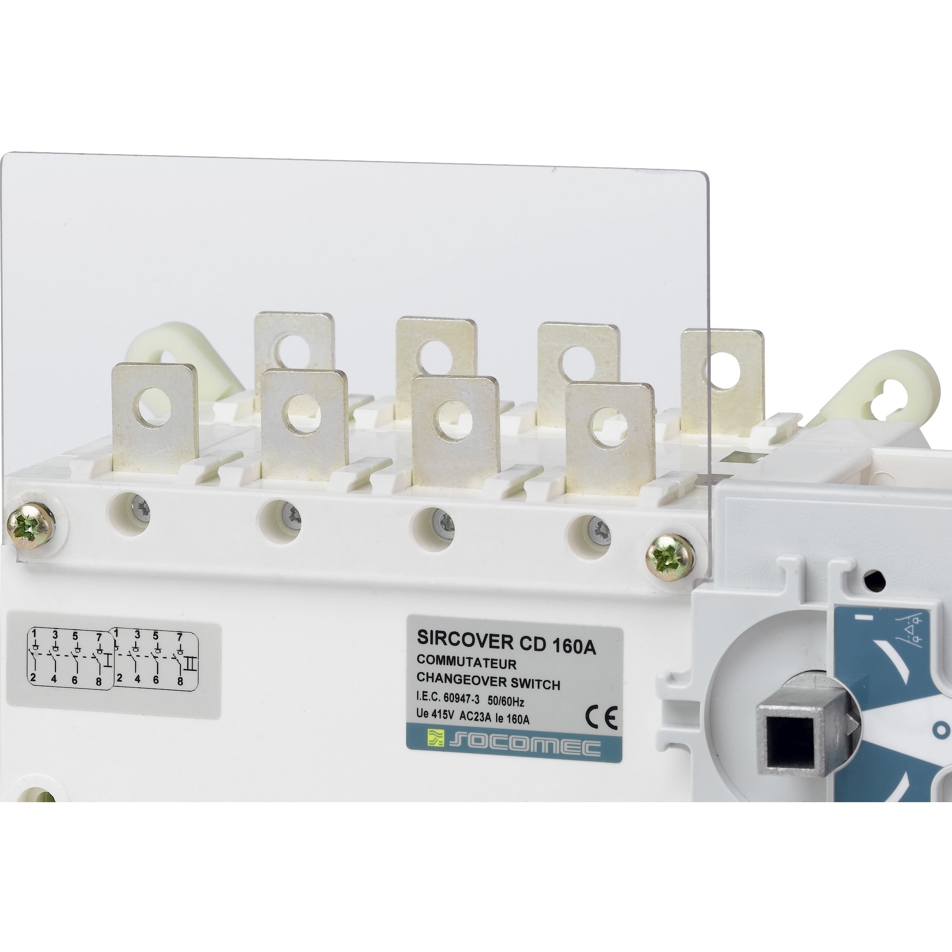 SOCOMEC - SOC26984050 SCHERMO DI PROTEZ. (1 PEZZO A MONTE O A