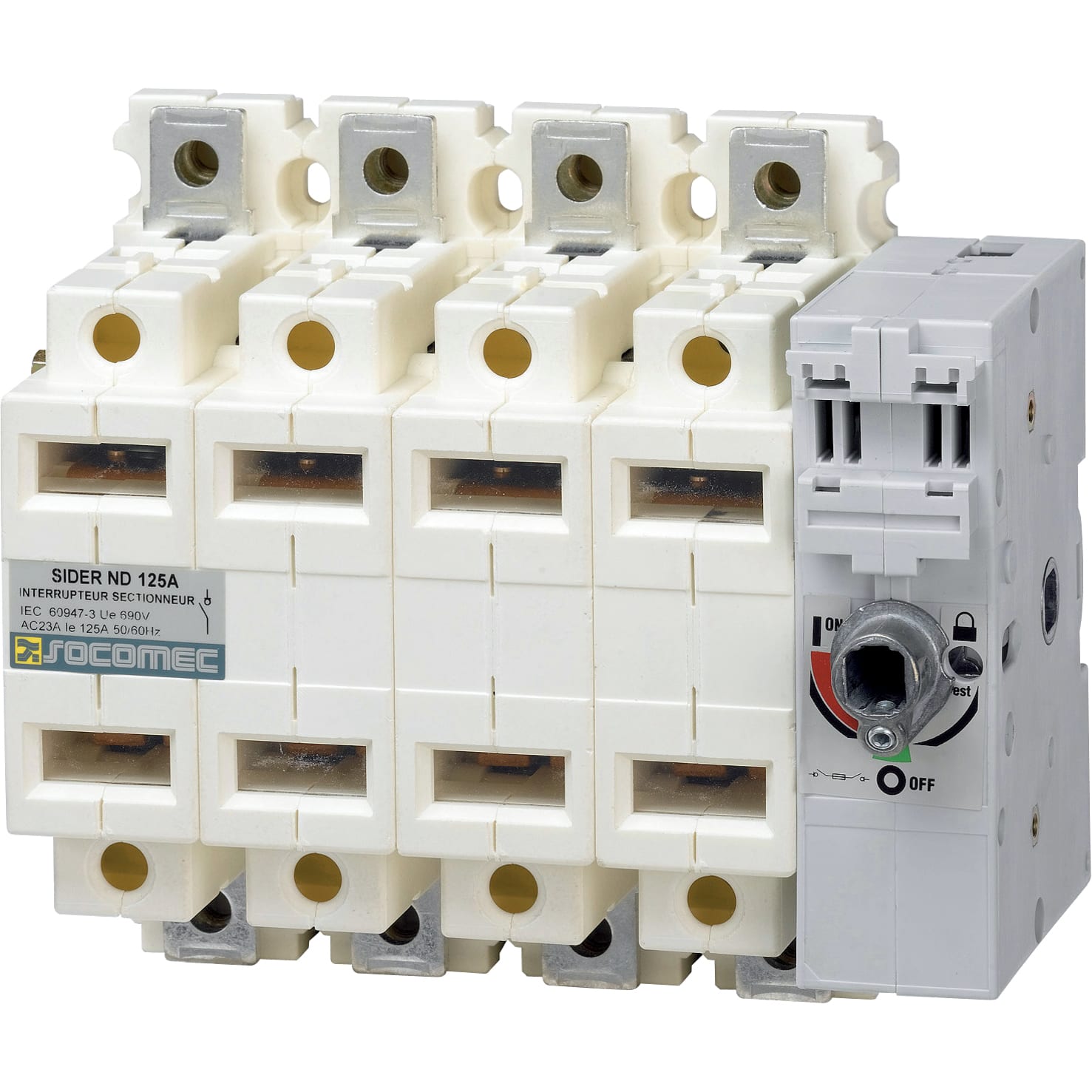 SOCOMEC - SOC29213020 SIDER - ND 200A - 3P - CDO FRONT. - APPA