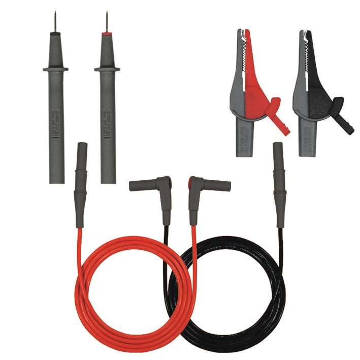 FLUKE ITALIA SRL - FLK2146666 370003 PUNTALI  6, 10, 16A, ROSSO/NERO,