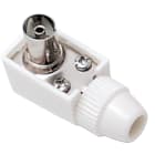 FANTON SRL - FME37050 KIT 2 PRESE TV 90° D9,5MM BI