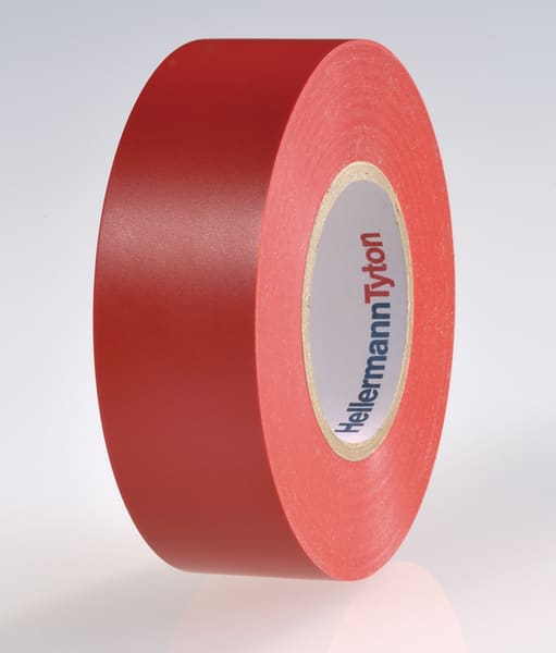 HELLERMANNTYTON Srl - HEE710-00152 Nastro PVC 19x20 RD HTAPE-FLEX15-19x20