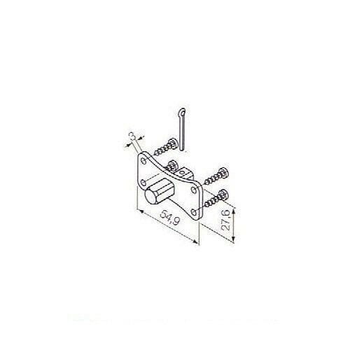 NICE SPA - NIC525.10013/AX PERNO QUADRO 10MM AXIS