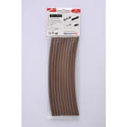 HELLERMANNTYTON Srl - HEE308-30614 TERMORESTRINGENTE 3:1 BN BLIST 6/2 HIS-3