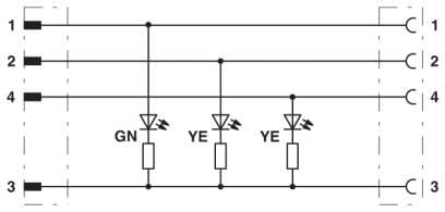 PHOENIX CONTACT - PHC1681211 SAC-4P-M12MS/5,0-PUR/M12FR-3L CAVO SENS/