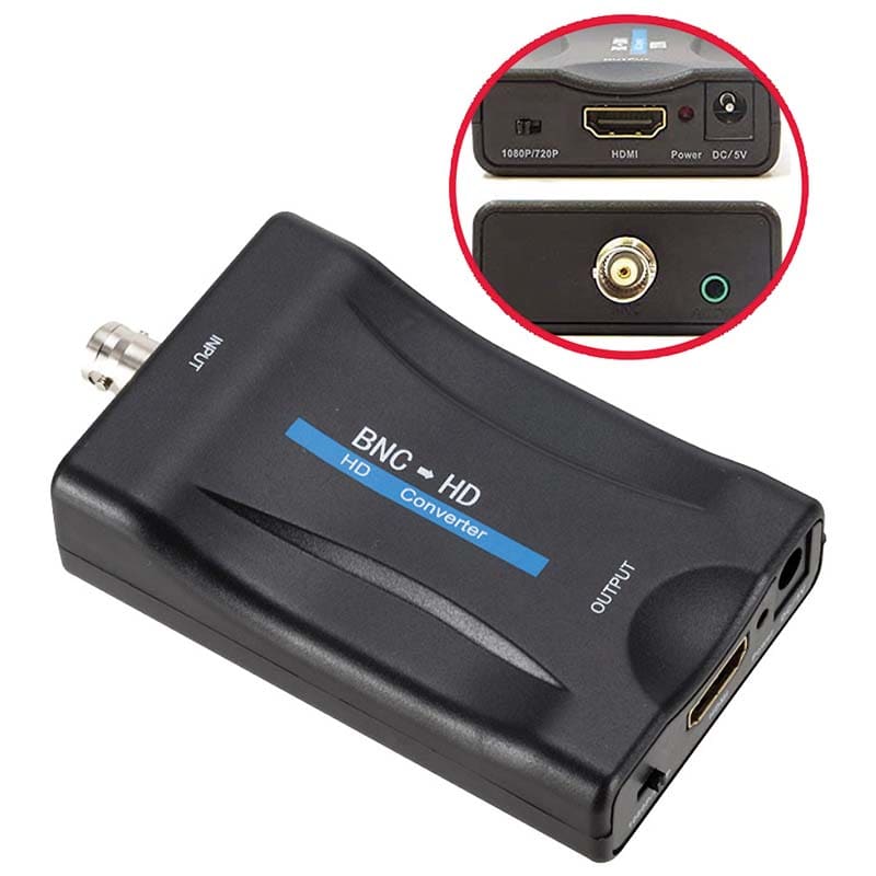 ELCART DISTRIBUTION - ERT421235100 CONVERTER DA BNC A 1080P HDMI