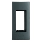 LEGRAND - LEG682676 SPX 1 MOD CON PLACCA VQ ANTRACITE