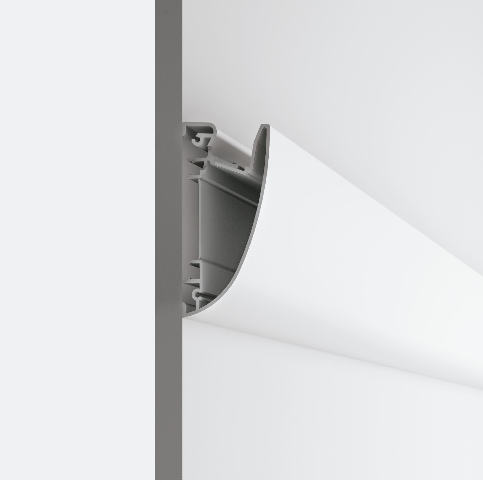 LINEA LIGHT (ILED) - ILD65022 FYLO ALU.1 APPLIQUE MONO.85X40X2000