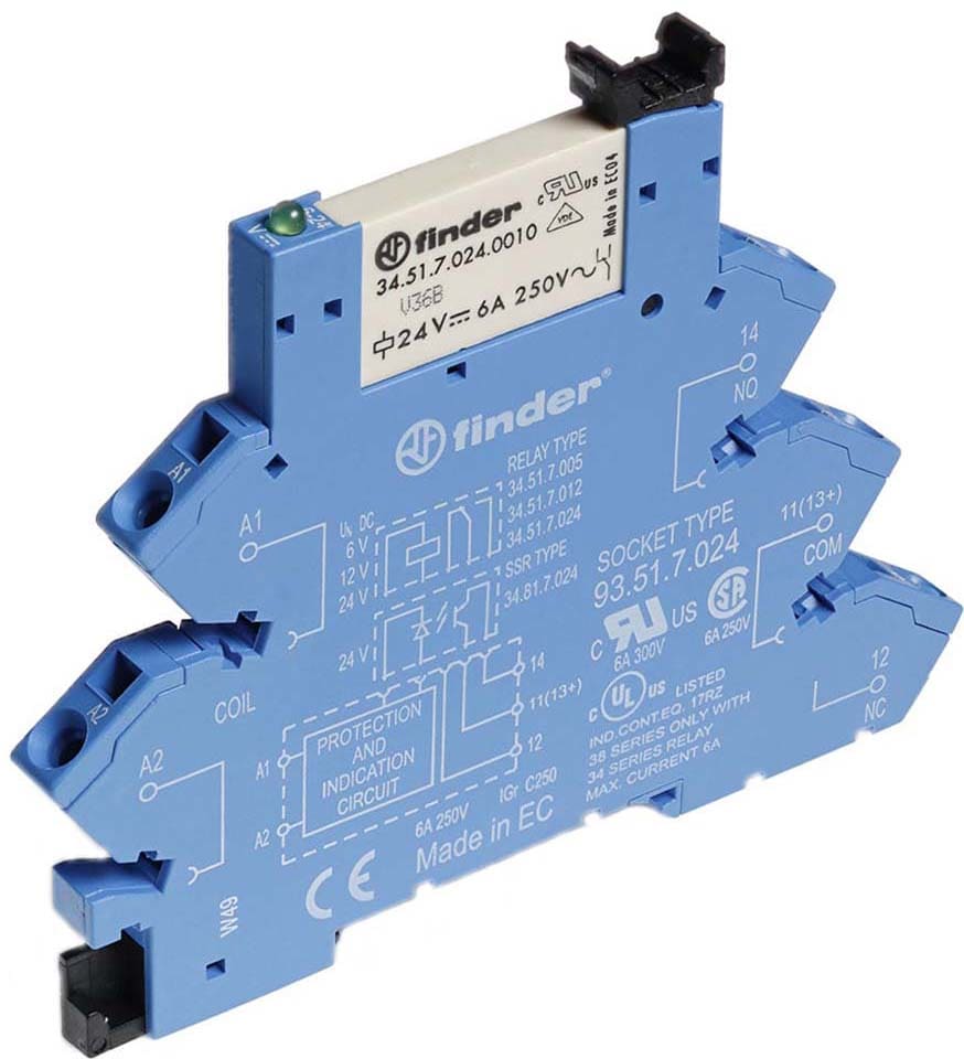 FINDER SPA - FIN386170245050 INTERFACCIA MODULARE EMR 1CO MORS.MOLLA