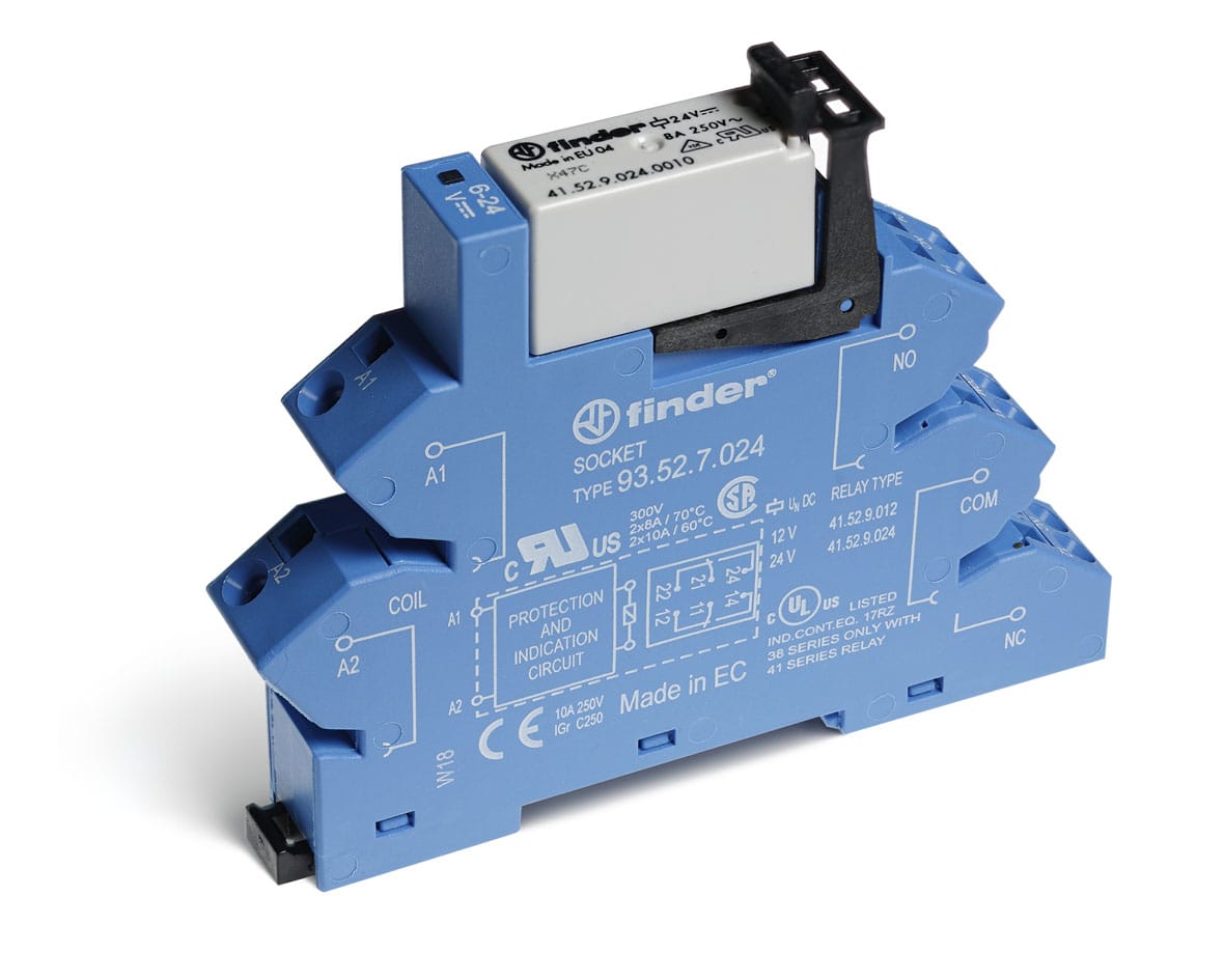 FINDER SPA - FIN386201250060 INTERFACCIA MODULARE EMR 2CO MORS.MOLLA