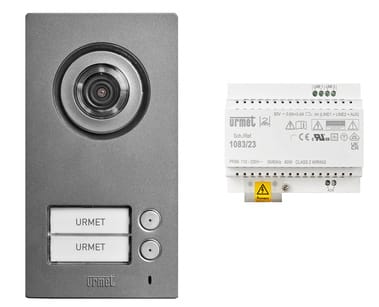 URMET SPA - UTD1784/802 KIT BASE MIKRA2 BIFAMILIARE