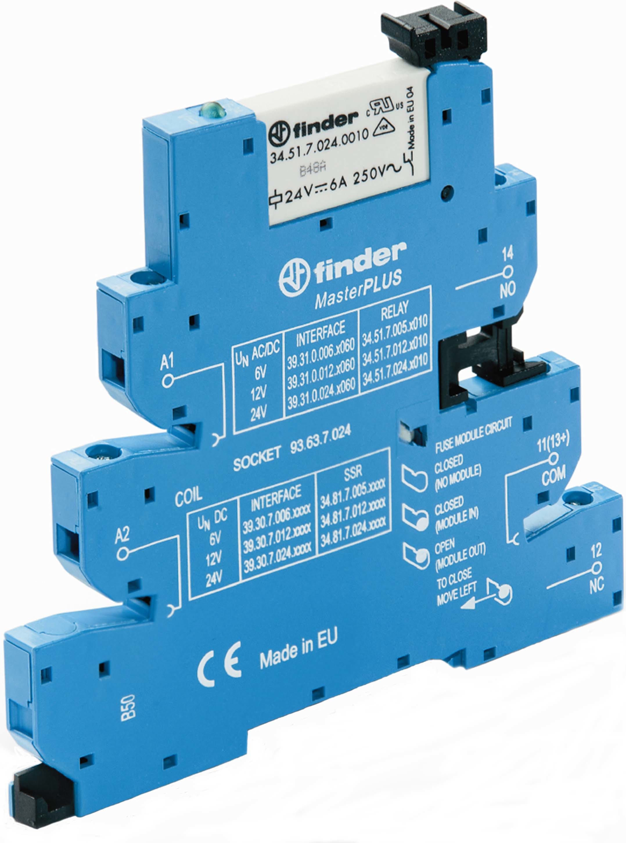 FINDER SPA - FIN393100600060 MASTERPLUS INTERFACCIA EMR 1CO MORS.VITE
