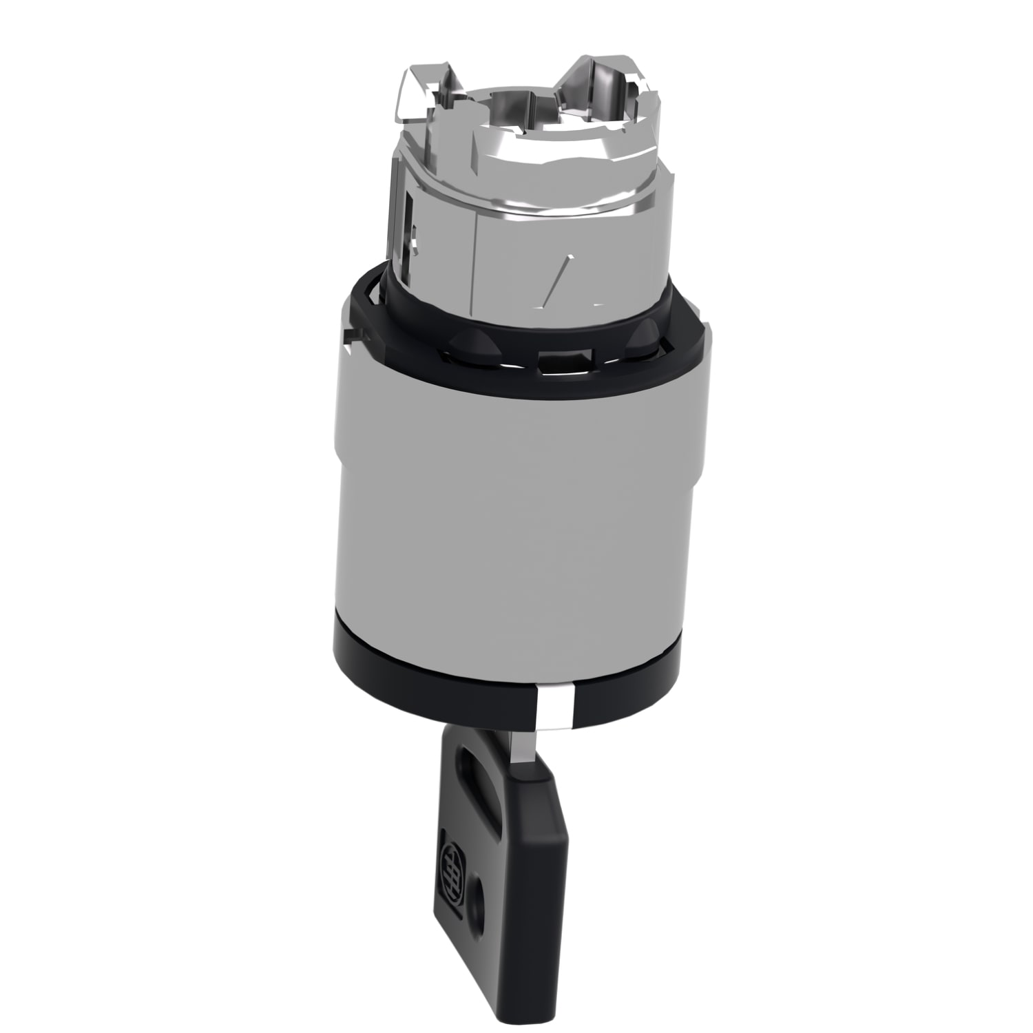 SCHNEIDER ELECTRIC - SNRZB4BG0F046 Testa selettore Ø 22 - 3 posiz. - chiave azzurra - estraz.chiave tutte pos