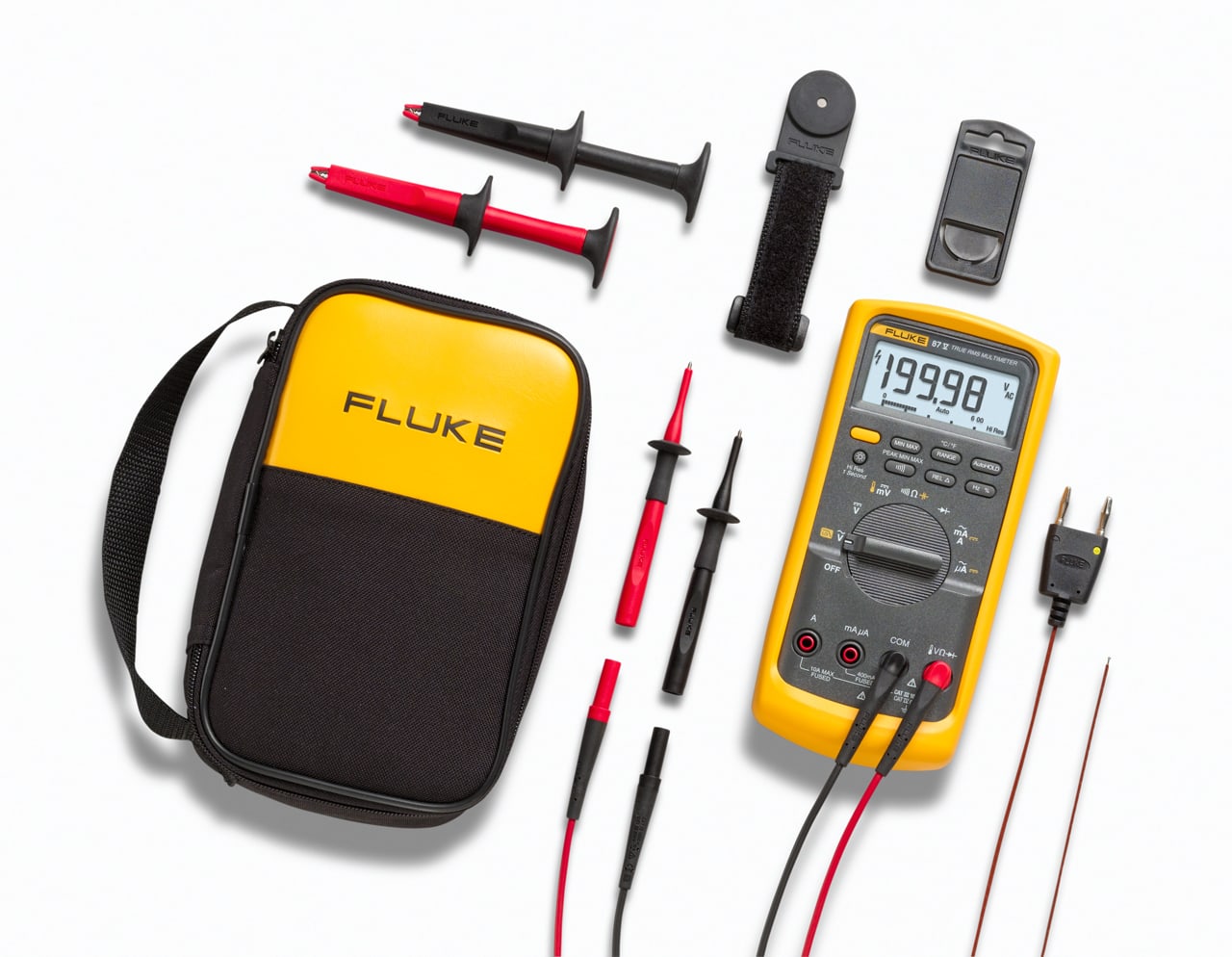 FLUKE ITALIA SRL - FLK3947864 87-5/E2K MULTIMETRO CON TPAK, TL224, TP2