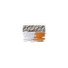 BM SPA - BMM039520211 SERIE CH.FORCHETTA SEMPLICI RIV.PVC /S11