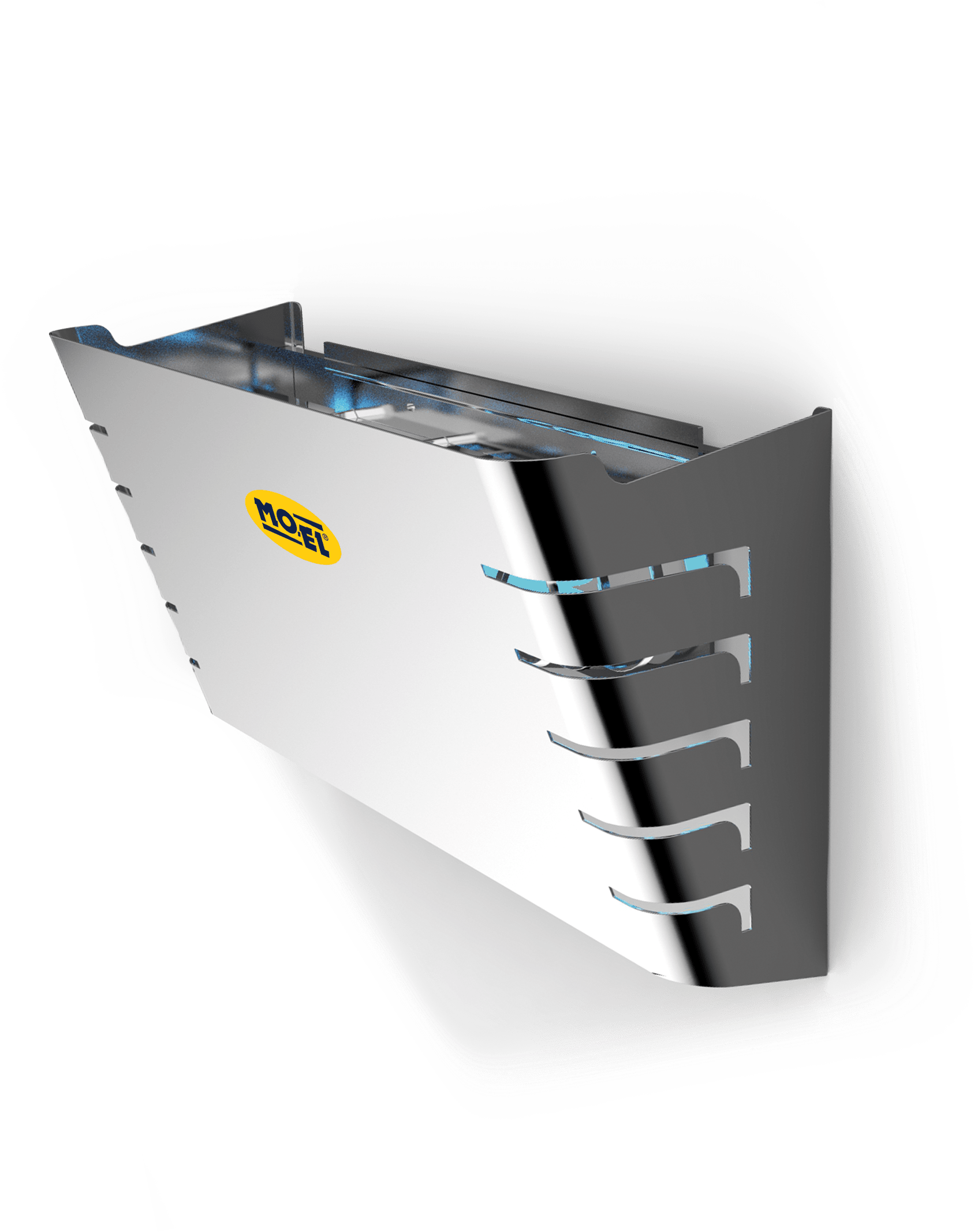 MO EL - MOE398R MOPLIK  PANNELLO COLLANTE 230V INOX