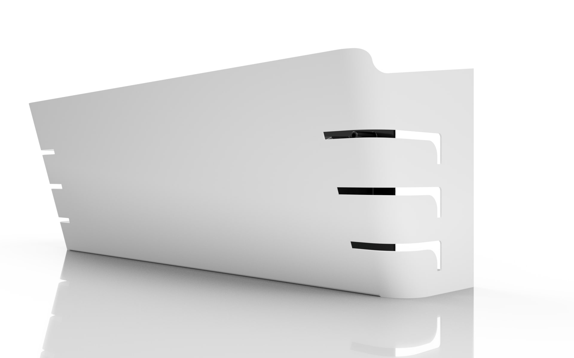 MO EL - MOE398W MOPLIK  PANNELLO COLLANTE 230V BIANCO