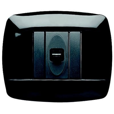 MASTER SRL - MST39RT202 MODO RETRO 2 POSTI NERO